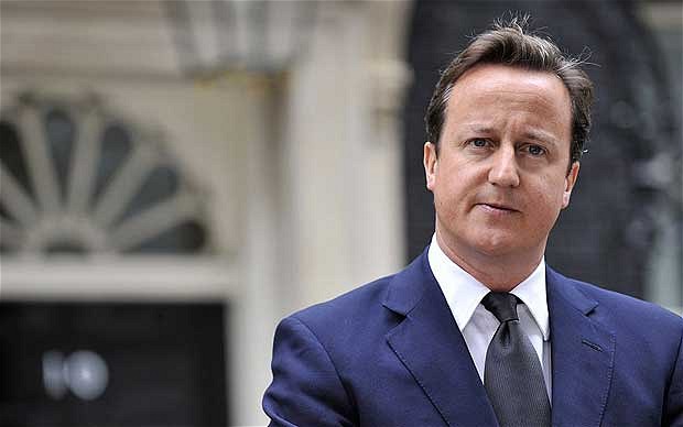 British Prime Minister David Cameron