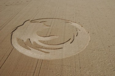 Firefox crop circle