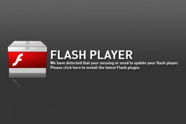 Missing Flash Player plugin