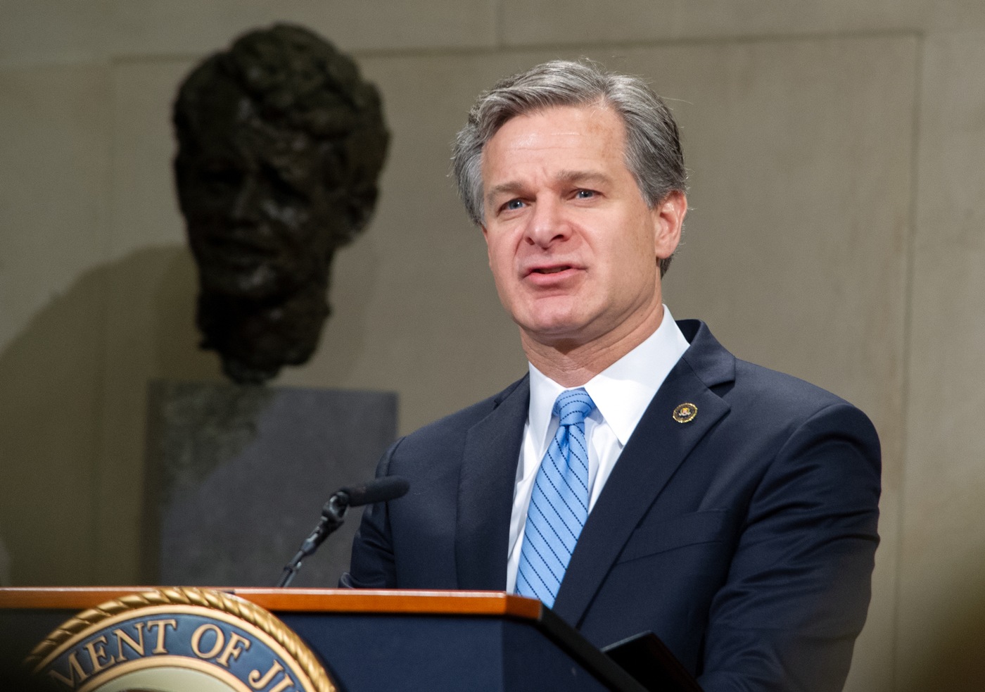 FBI director Christopher Wray