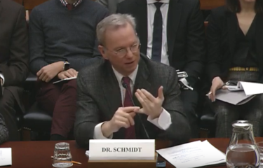 Eric Schmidt congressional hearing